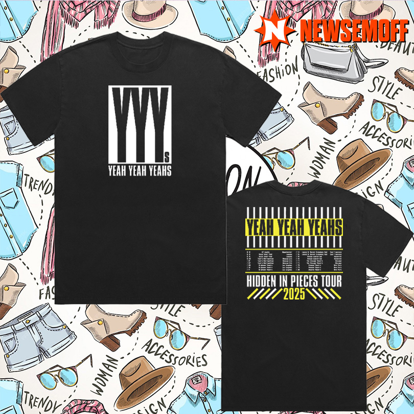 Yeah Yeah Yeahs Tour Merch