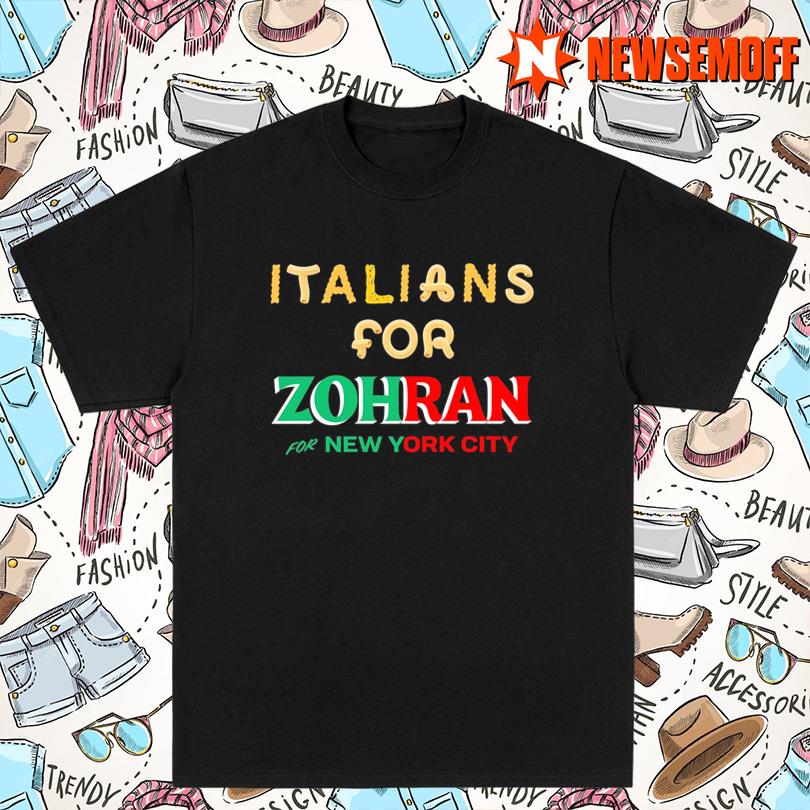 Yungiz Italians For Zohran For New York City Merch